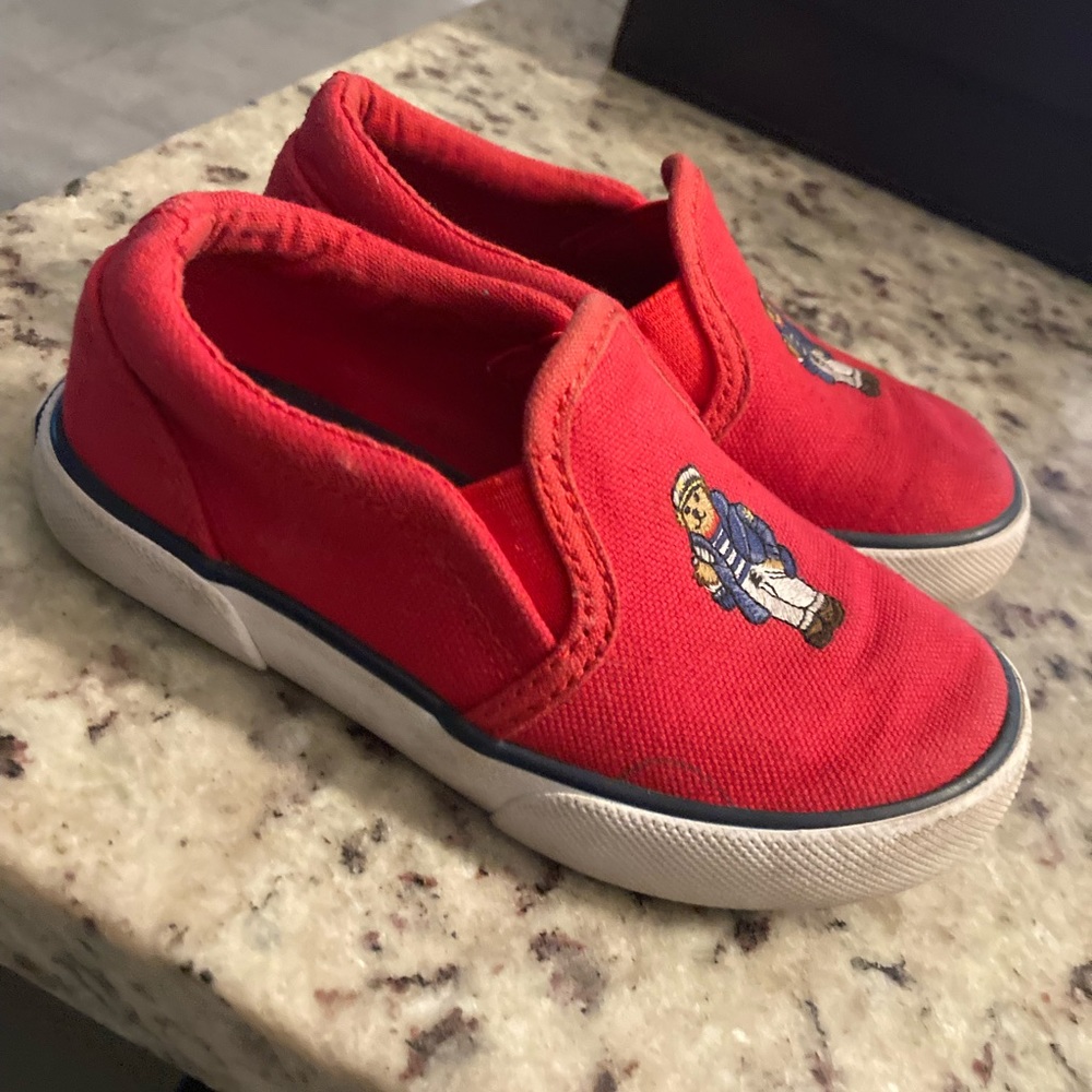 Polo slide on sneakers Toddler 7C (USED)